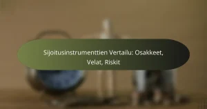Sijoitusinstrumenttien Vertailu: Osakkeet, Velat, Riskit