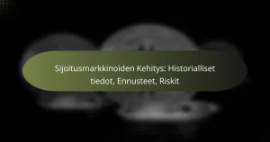Sijoitusmarkkinoiden Kehitys: Historialliset tiedot, Ennusteet, Riskit