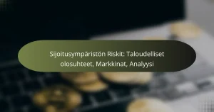 Sijoitusympäristön Riskit: Taloudelliset olosuhteet, Markkinat, Analyysi